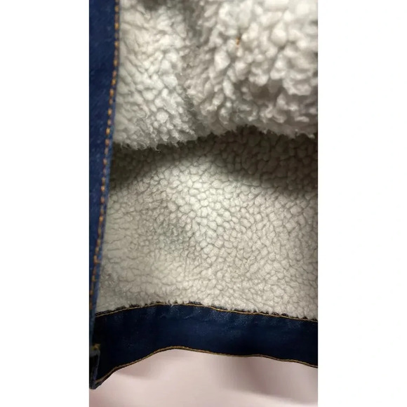 Men's Victory Outfitters Sherpa Lined Denim Jacket Size Medium (M) - Picture 7 of 7